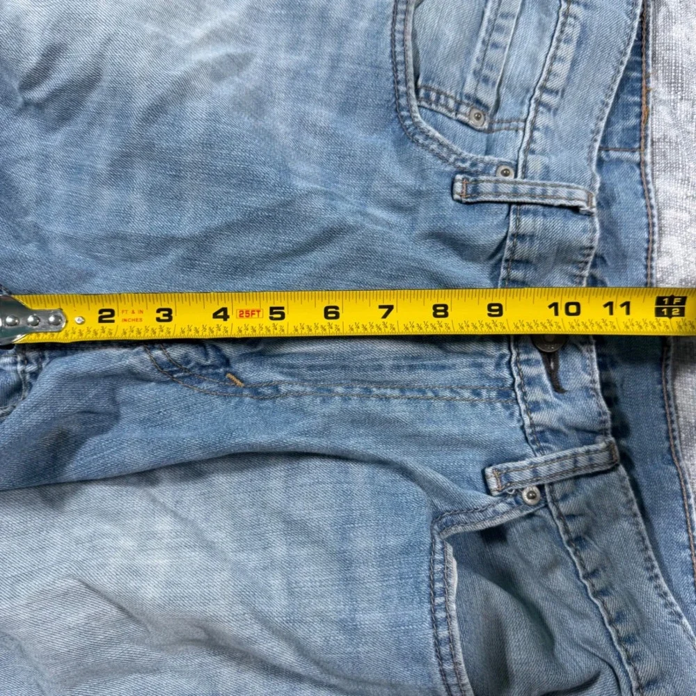 Levi's 559 Relaxed Straight Jeans Mens 34x32 Light Wash Blue Denim 00559-0363